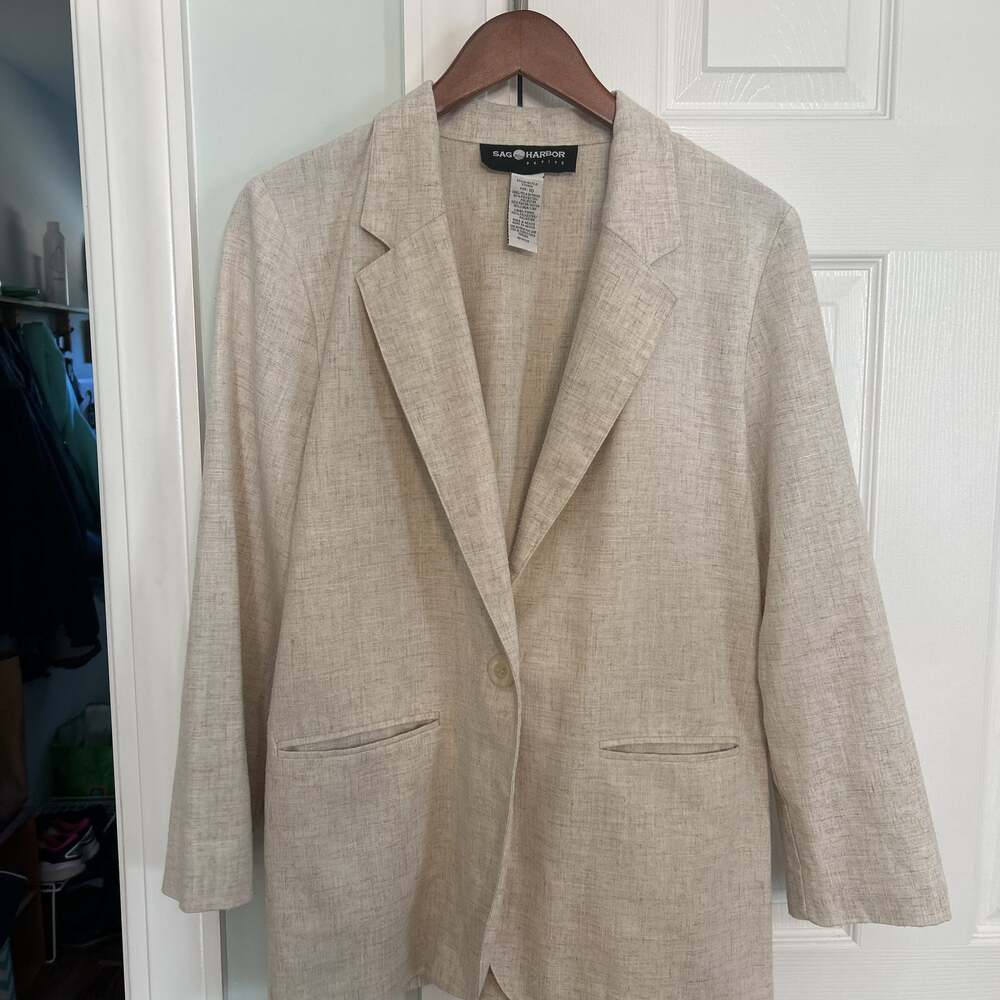Sag Harbor Flax Blazer